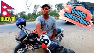 Accident|Golden subscriber|#Motmanic_prabhat|chitwan to Butwal vlog 2|Who is She???