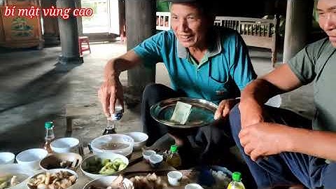 Đáp trả lễ trong lễ cúng cầu hoàng su phì Hà giang