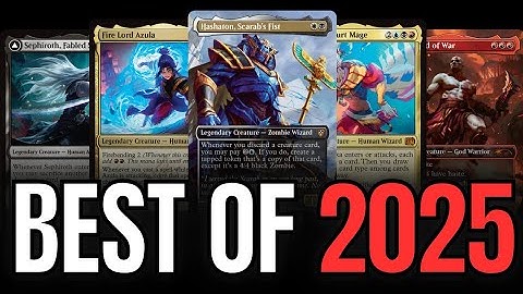 Top 25 Commanders That Defined 2025