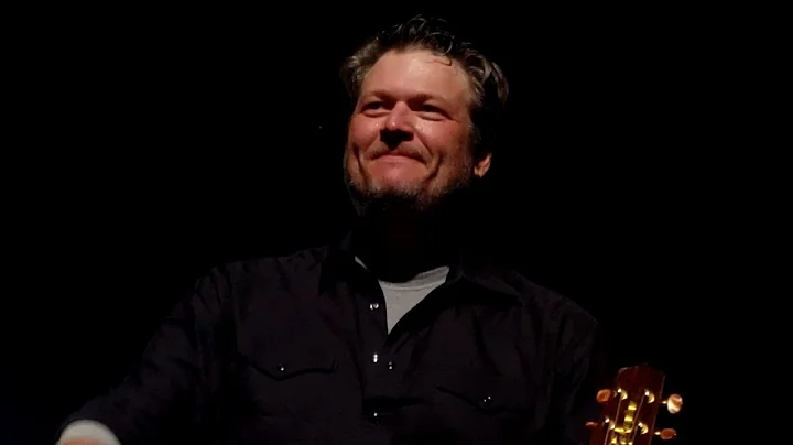 Blake Shelton Who Are You When I'm Not Looking LIVE 3/5/20