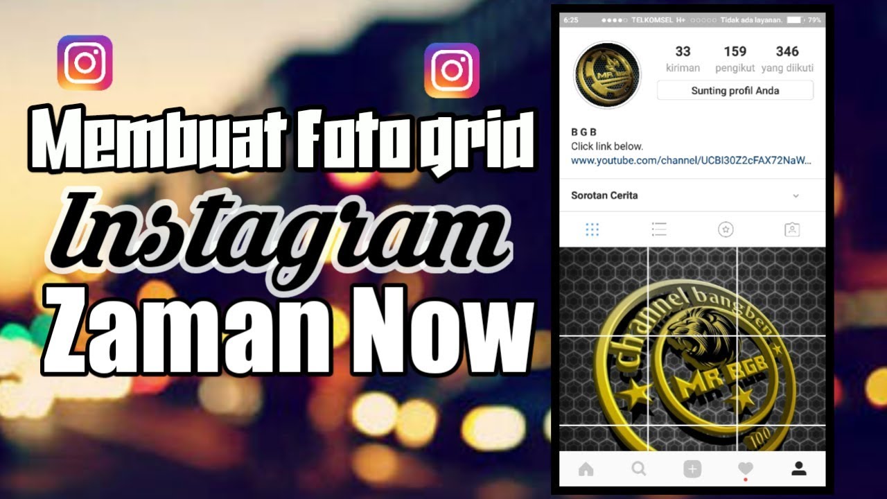 Cara Membuat Tulisan Seperti Puzzle Di Instagram Foto Grid YouTube