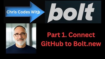 Bolt.new - Connecting GitHub and Bolt.new.