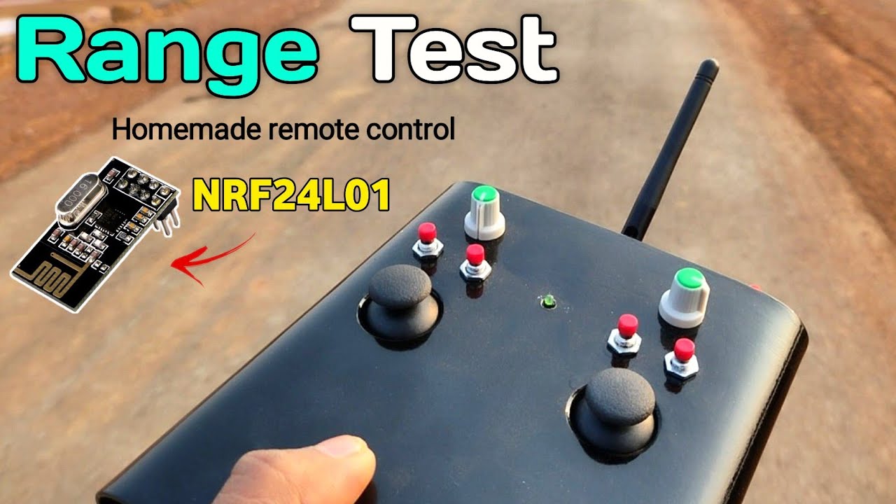 Remote Control Tes Rc remote control range test rc transmitter and receiver kaise banaye ...