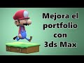 Mejora el portfolio con 3ds Max - parte 07 - Imágenes con wireframe