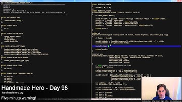 Handmade Hero Day 098 - Normal Map Code Cleanup