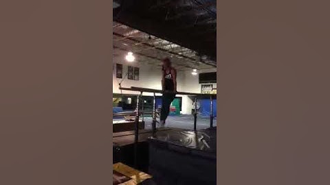 Parallel bars support walk