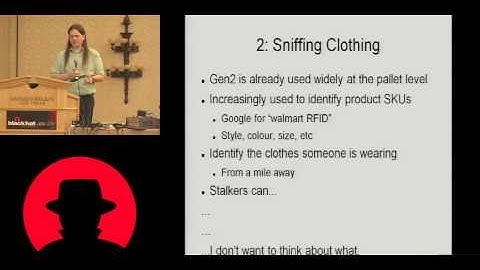 Black Hat USA 2010: Extreme-Range RFID tracking 4/4