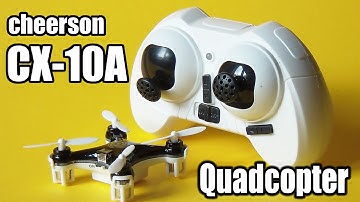Cheerson CX-10A RC Headless Nano Quadcopter