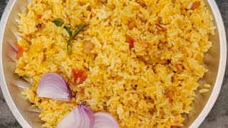 tomato rice recipe || simple and tasty recipe || easy recipe 😋😋