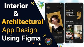 Interior Architectural App Design Using Figma | Interior App Design | Interior Design Course #figma screenshot 5