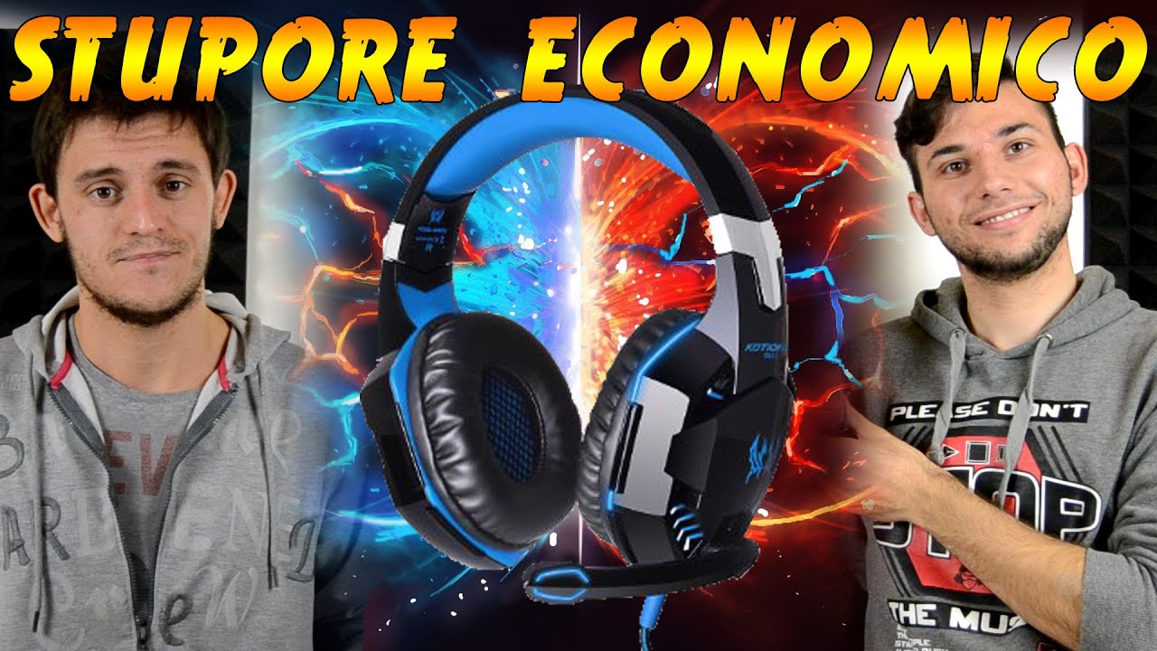 Kotion Each G2000Cuffie economiche da GAMING - Computer per passione -  EP119 - YouTube