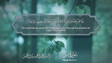 سورة يس - Surat Yasin 036 - الشيخ أحمد النفيس
