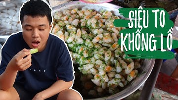 100k ăn vặt được bao nhiêu món ? || Cảng cá lớn nhất BR-VT -  Bình Châu || Du lịch Hồ Tràm