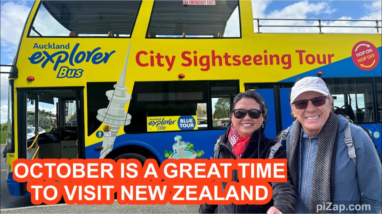Auckland City Sightseeing Tour// Hop-On Hop-Off Auckland Explorer Bus