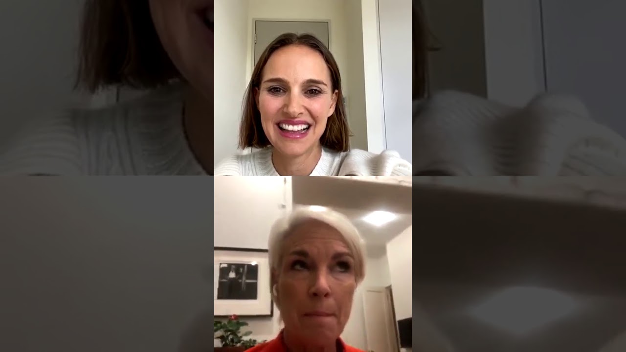 Natalie Portman Live Stream, October 28, 2020