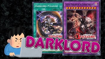 【Yu-Gi-Oh!】Darklord | Scripting and chilling【EDOPro】