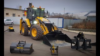 Gappa s.r.o. | tiltrotator Slovakia | CAT 444 + engcon | how a star is born  CATe | aerial view 4K