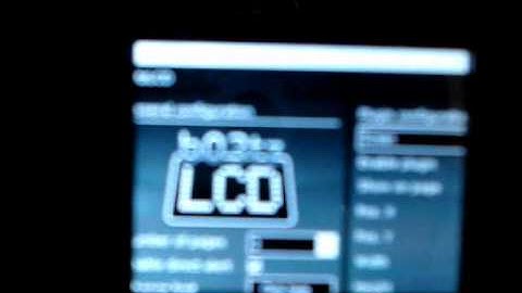 Best framerate for Logitech G19 LCD applet :)
