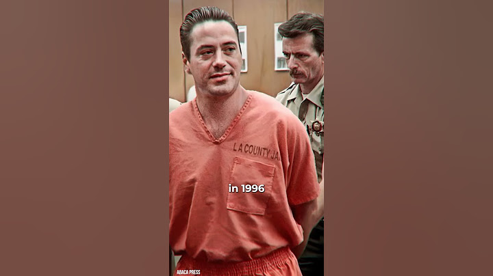 Why Robert Downey Jr. Was Arrested in 90's?!