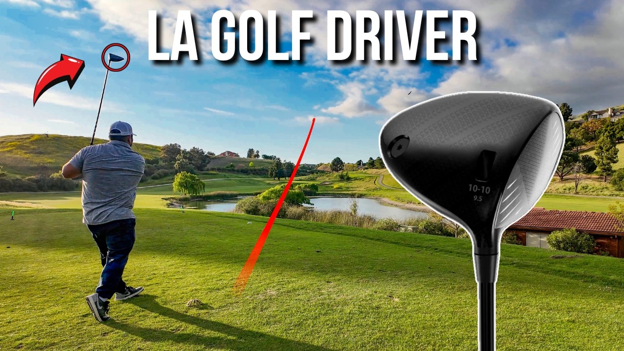 Mid Handicap tries the NEW LA Golf Driver - The First 14 Drives ("Designed" By Bryson DeChambeau)