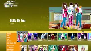 KPOP Songs in Just Dance 2017 Menu