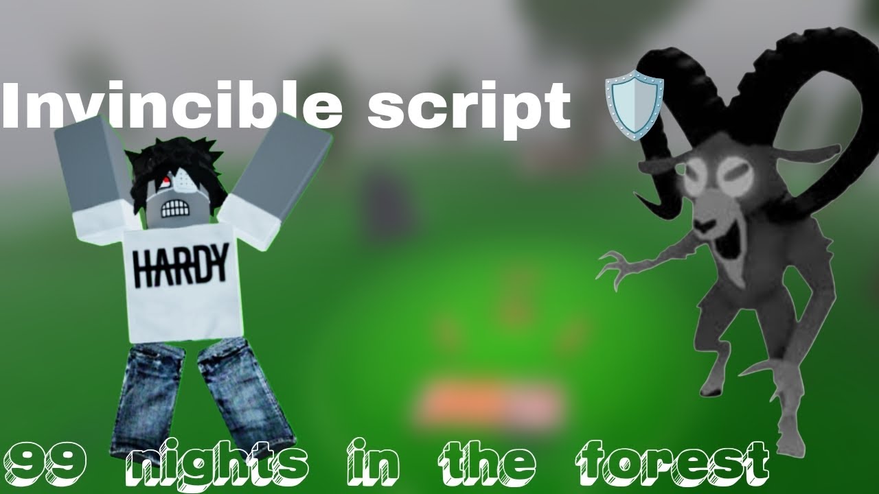 NEW Roblox Script for 99 Nights in the Forest | GODMODE (Invincible ...