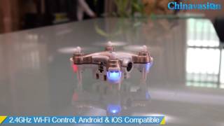 Mini Camera Drone - How to Control the CX-10W with your iPhone or Android Smartphone? screenshot 5