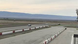 Audi TTS APR tuned running down 2021 Vette at Buttonwillow