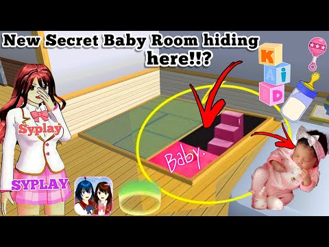 غرفه طفل تحت بيت البنت في ساكورا سكول New Baby Secret Room hidden under غرفه طفل تحت بيت البنت في ساكورا سكول New Baby Secret Room hidden under