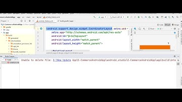 Fixed Unable to delete file Android Studio 2022