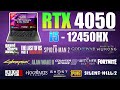 LENOVO LOQ : RTX 4050 i5-12450HX - 15 Games Tested in late 2025