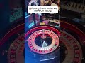 Putting it all on Red at the roulette table #shorts #roulette #casino