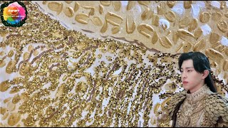 Phoenix Wing Fluid Art and Glitter. Deng Lun Xufeng Inspired Ashes of Love Drama Series (245)