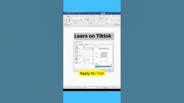 Cách đóng khung chữ trong Word - Tự học Word - thanhviet0101