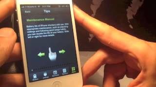 BatteryDoctor iPhone App Review | بررسی اپلیکیشن باتری دکتر screenshot 1