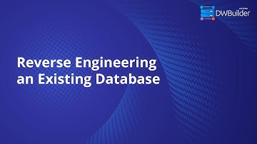 How to Reverse Engineer an Existing Database in Astera DW Builder?