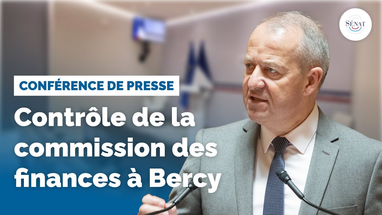 Contrôle de la commission des finances à Bercy
