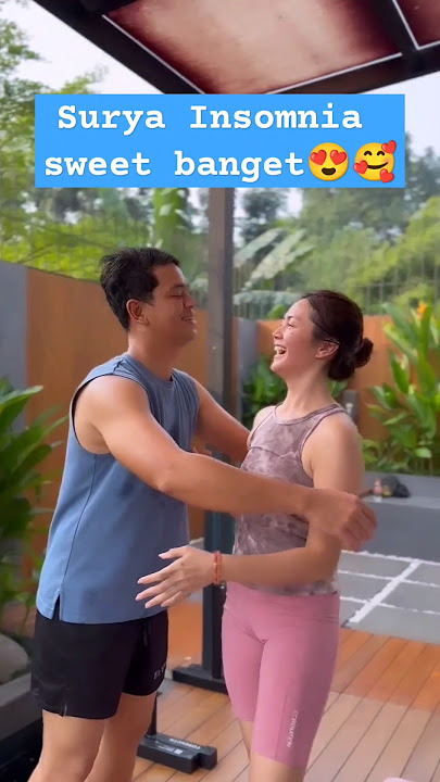 Surya Insomnia sweet banget bersama istri tercinta 😍🥰#suryainsomnia #shorts #trendingshorts