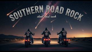 Neon Steelwave Drift 🌧⚡ Highway of Broken Lights | Souls Ride Forever #SteelRoadRock