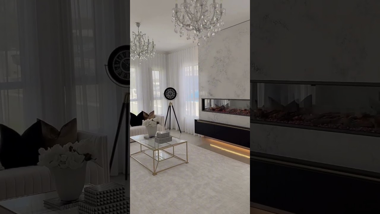 Elegant Sheer Curtains for Living Room in Dubai | Modern Home Decor