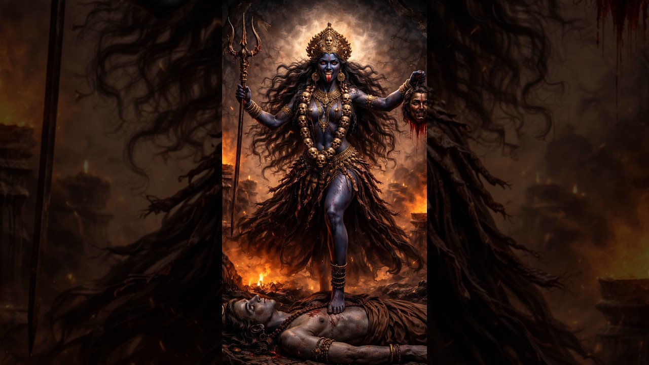 🕉️ Maa Kali Ke 4 Divya Roop 🔱Dakshina Kali | Smashan Kali| Bhadrakali ...