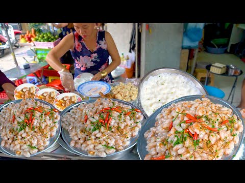 Video Lạ kỳ mâm bánh bèo, bột lọc nhìn là muốn ăn, bán không... - youtube