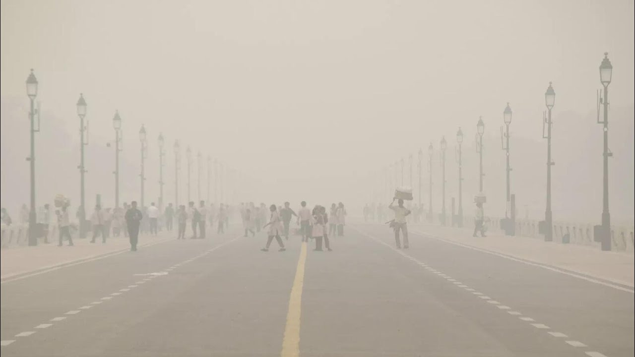 2026 January 1 delhi in red zoon air pollution 😟👆