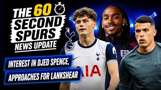 THE 60 SECOND SPURS NEWS UPDATE: Inter Interested in Spence, Lankshear Approaches Turned Down, Porro