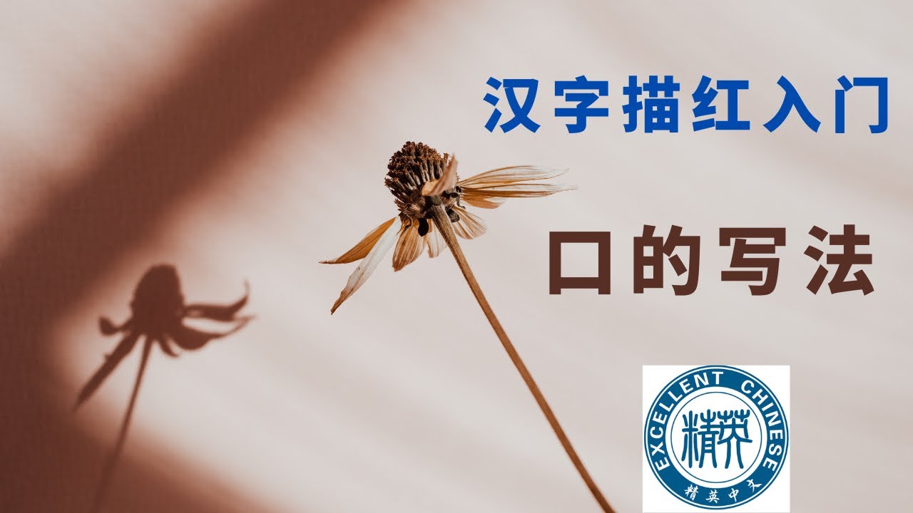 手把手写中文 手把手练写字 60个基础汉字 汉字描红入门 写字入门 口的写法 How To Write Mouth In Chinese Youtube 手把手写中文 手把手练写字 60个基础汉字 汉字描红入门 写字入门 口的写法 How To Write Mouth In Chinese Youtube
