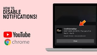 How to Disable YouTube Notification on Google Chrome in PC/Laptop [EASY]
