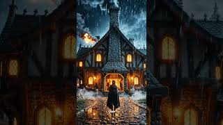 You Found Shelter From The Storm ⚡🏰#hearthmereinn #fantasyambience #medievalfantasy #fantasytavern