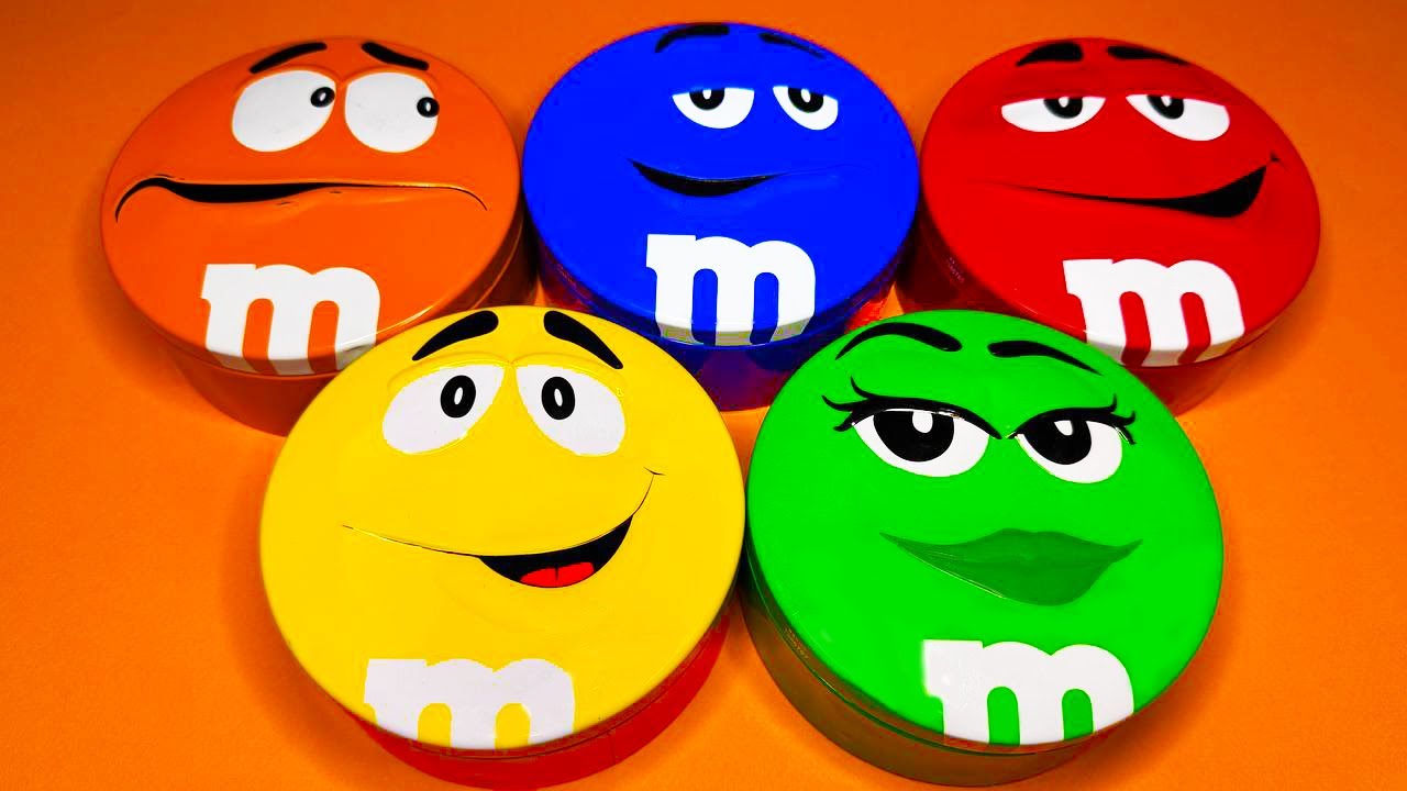 Satisfying Video | Unboxing Delicious M&M'S Candy From Rainbow Boxes ASMR