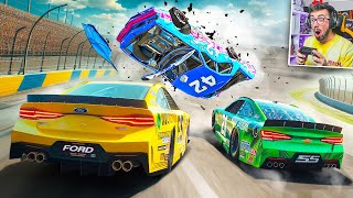 ACCIDENTES BRUTALES DE NASCAR 💥 | BeamNG Drive