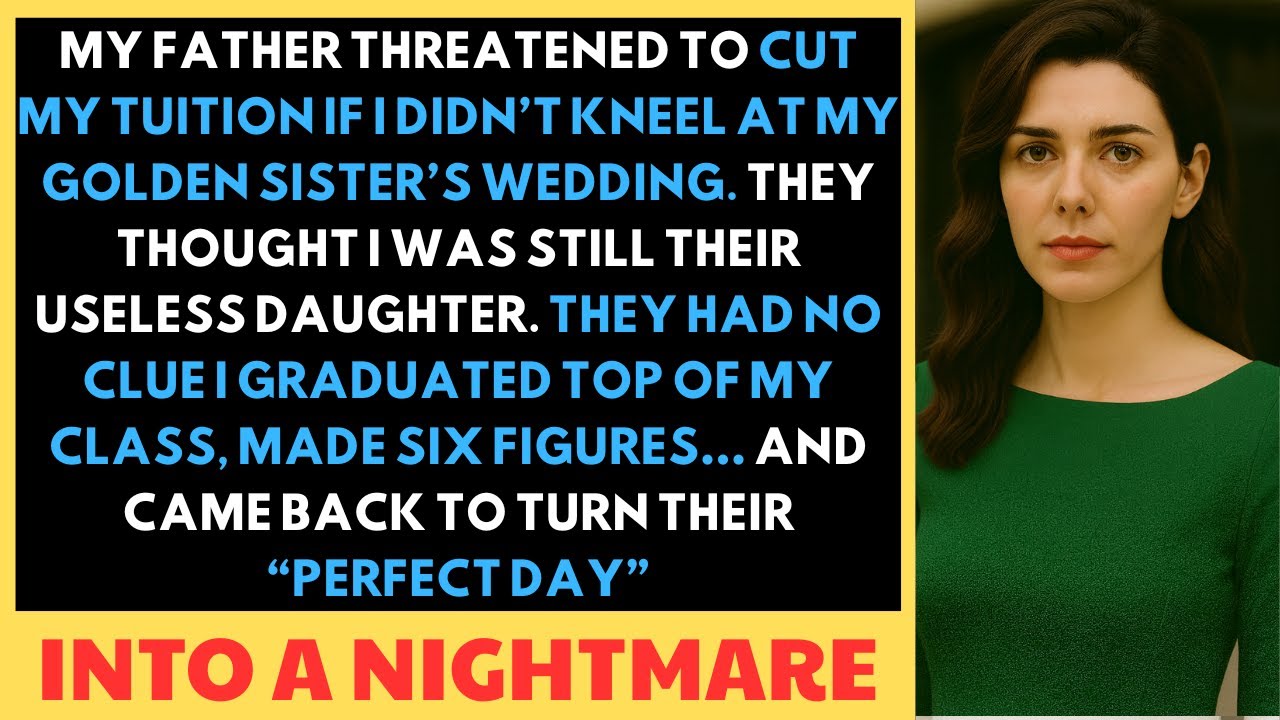 My Dad Demanded I Attend My Golden Sister's Wedding, Threatening to Cut Tuition if I Didn't Obey…